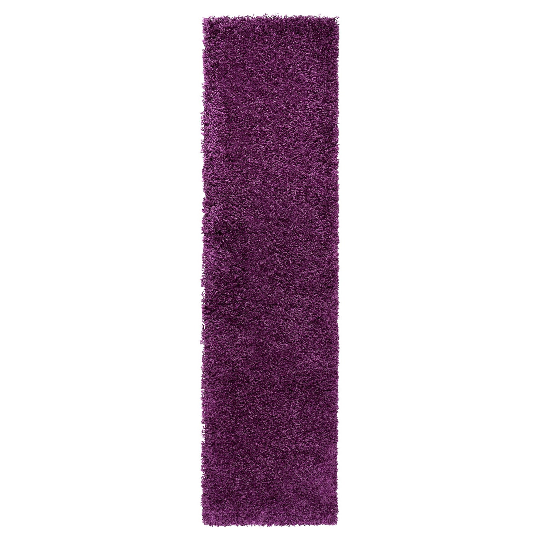 Purple Thick Shaggy Rug - California - Bargainia.com - 