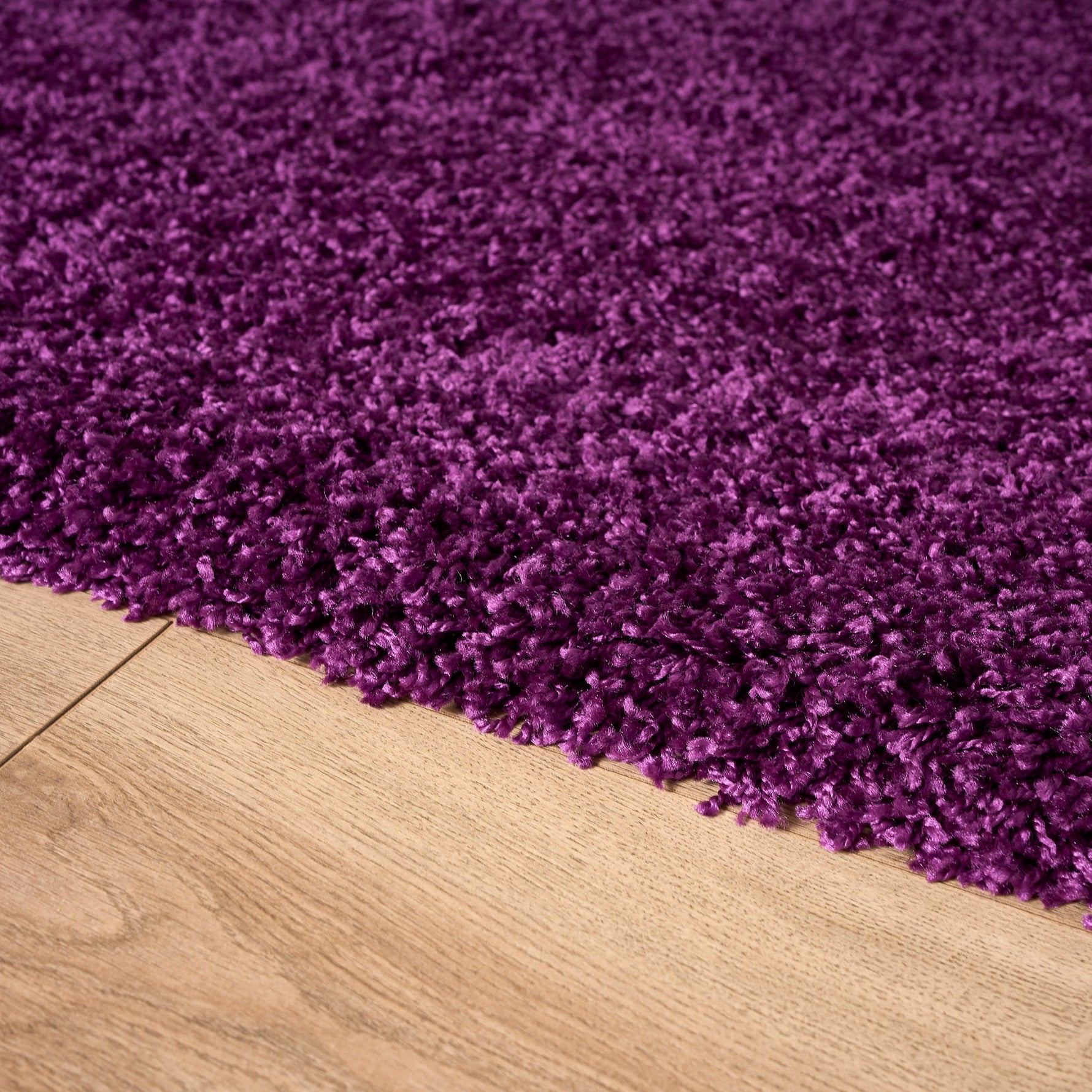 Purple Thick Shaggy Rug - California - Bargainia.com - 