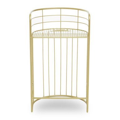 Rabia Gold Finish Bar Chair - Bargainia.com - 5018705497723