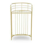 Rabia Gold Finish Bar Chair - Bargainia.com - 5018705497723