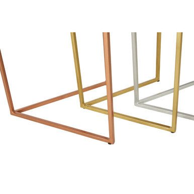 Rabia Nest Of 3 Hexagonal Nesting Table - Bargainia.com - 5018705463261