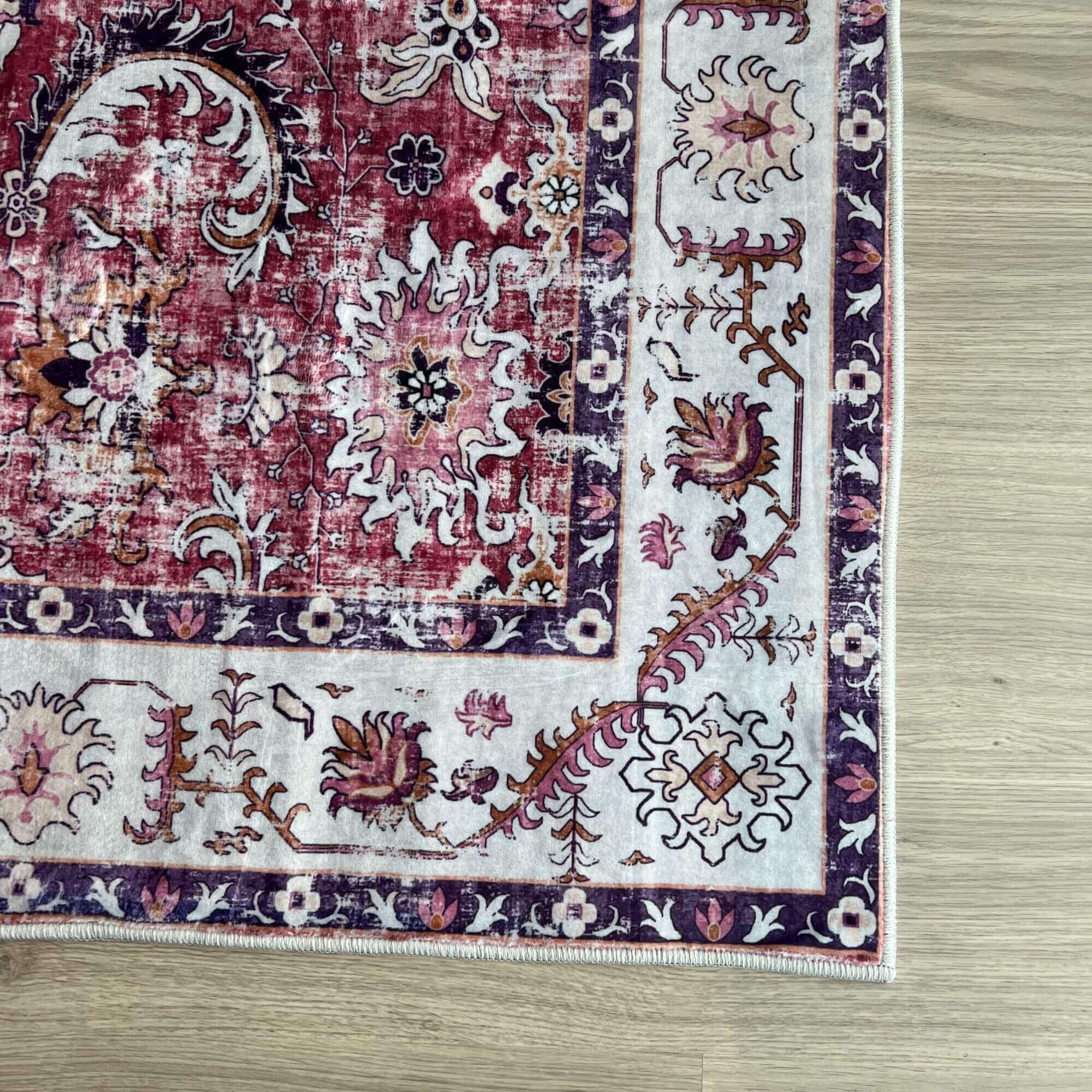 Rada Vintage Washable Rug - Bargainia.com - 5060912238552 - SIL001001