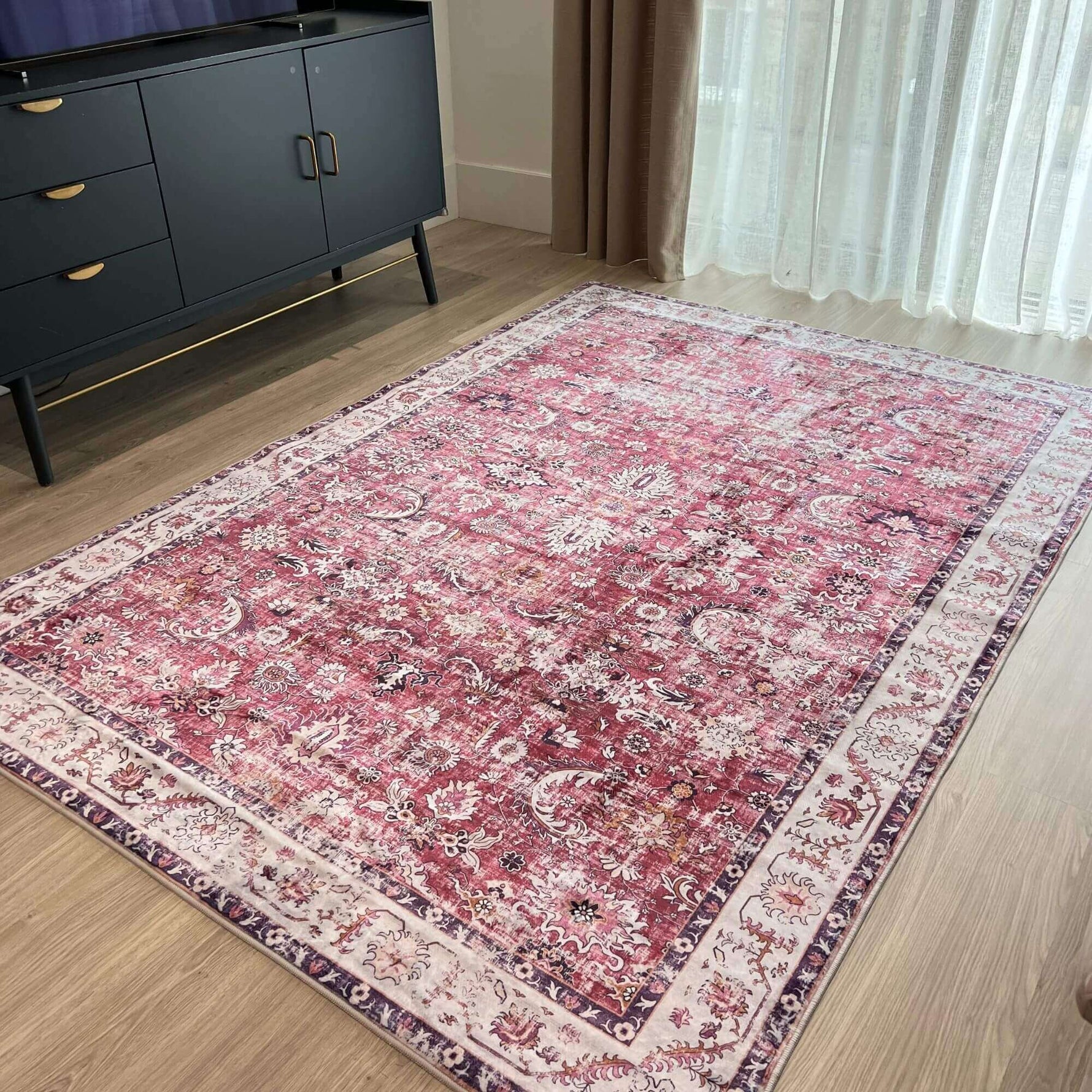 Rada Vintage Washable Rug - Bargainia.com - 