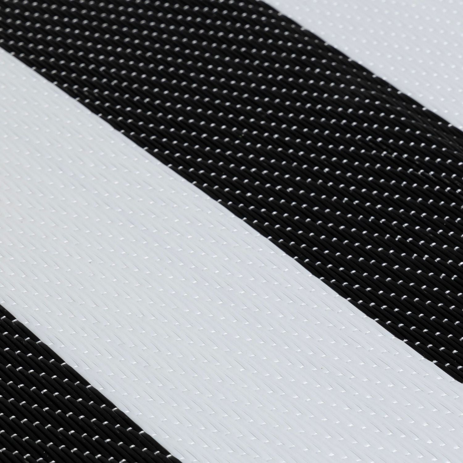 Rainbow Outdoor Rug Black & White | 1030 - Bargainia.com - 