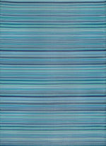 Rainbow Outdoor Rug Blue | 1020 - Bargainia.com - 