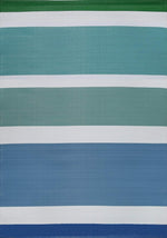 Rainbow Outdoor Rug Blue | 1030 - Bargainia.com - 