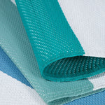 Rainbow Outdoor Rug Blue | 1030 - Bargainia.com - 