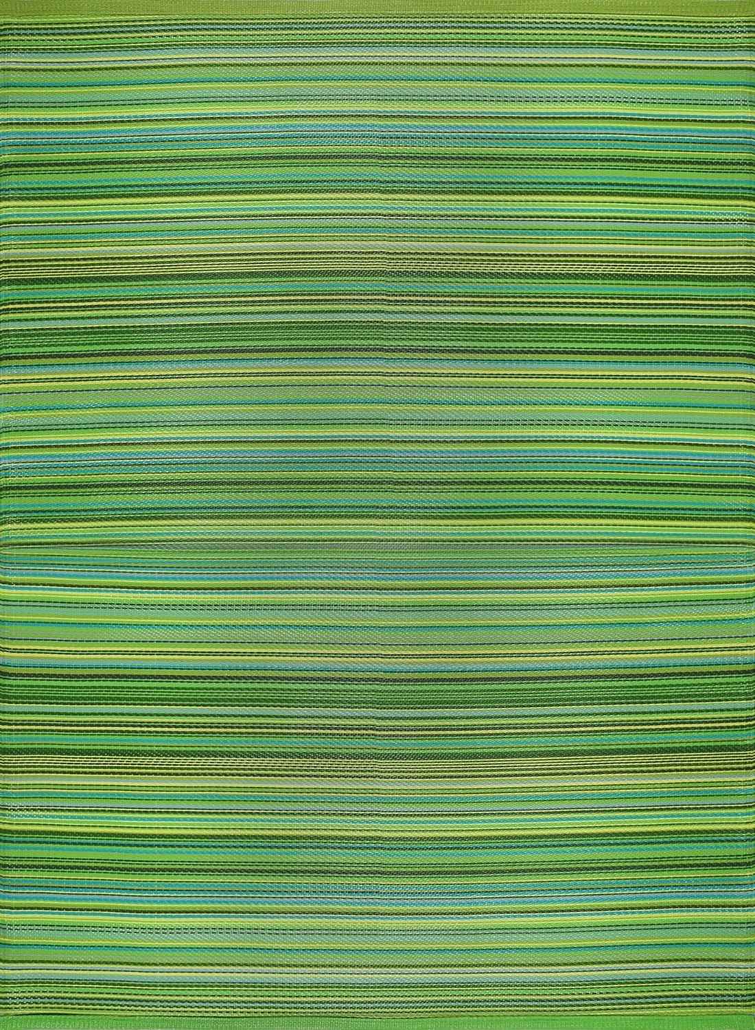 Rainbow Outdoor Rug Green | 1020 - Bargainia.com - 5056584543445 - 3680