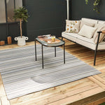 Rainbow Outdoor Rug Grey | 1020 - Bargainia.com - 