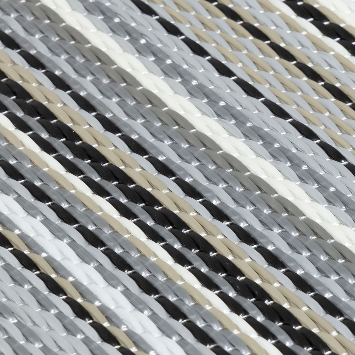 Rainbow Outdoor Rug Grey | 1020 - Bargainia.com - 