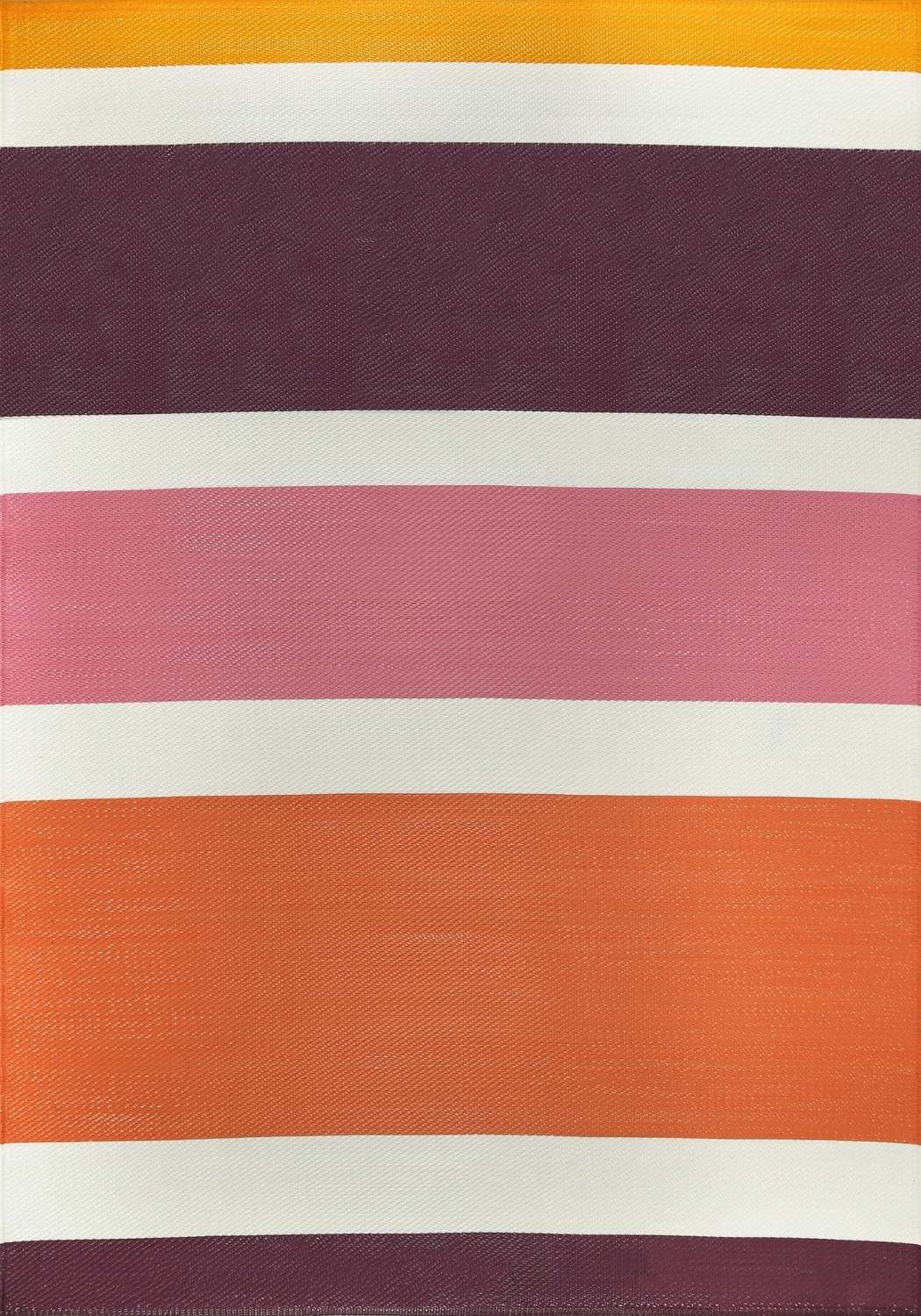Rainbow Outdoor Rug Pink | 1030 - Bargainia.com - 5056584543650 - 3701
