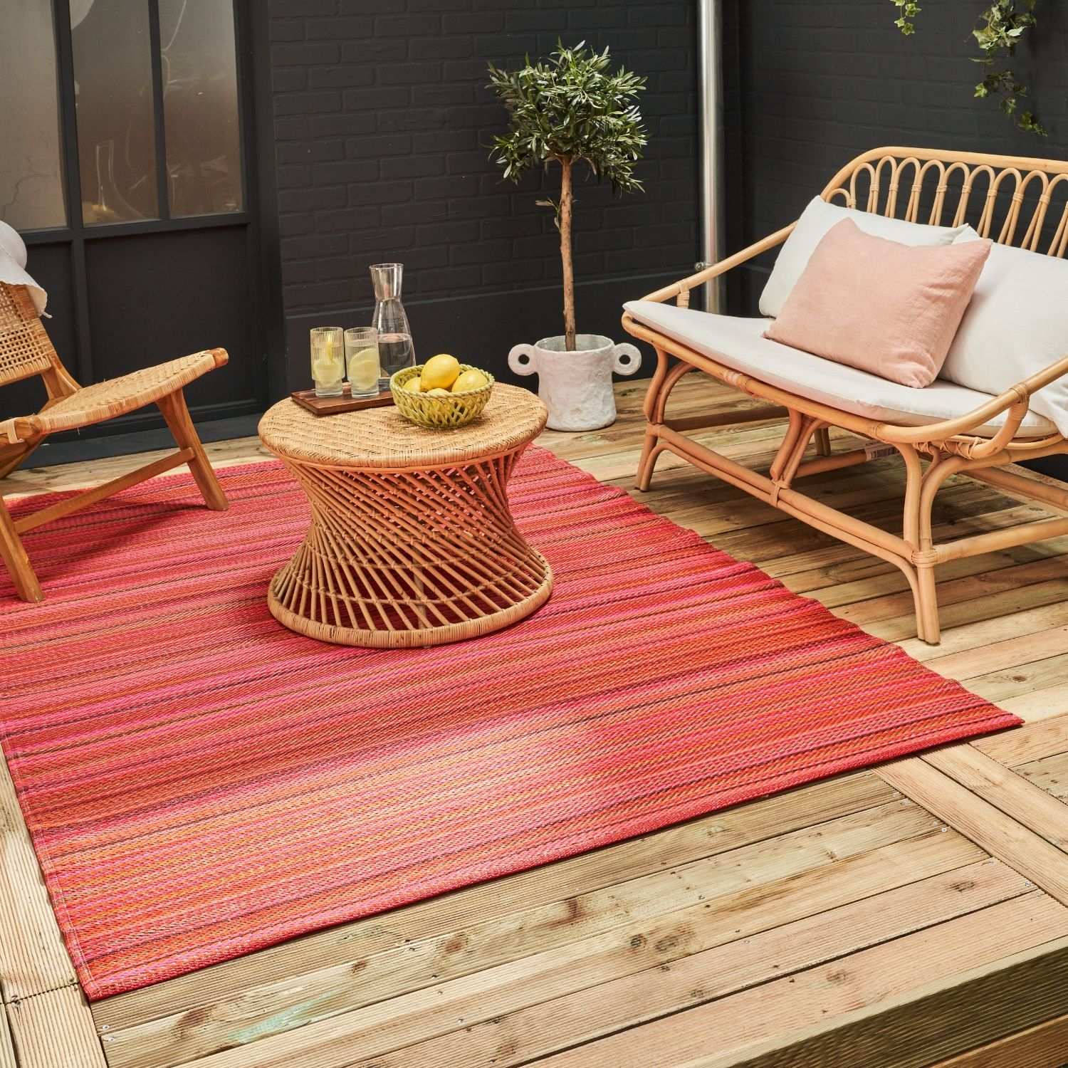 Rainbow Outdoor Rug Terra | 1020 - Bargainia.com - 