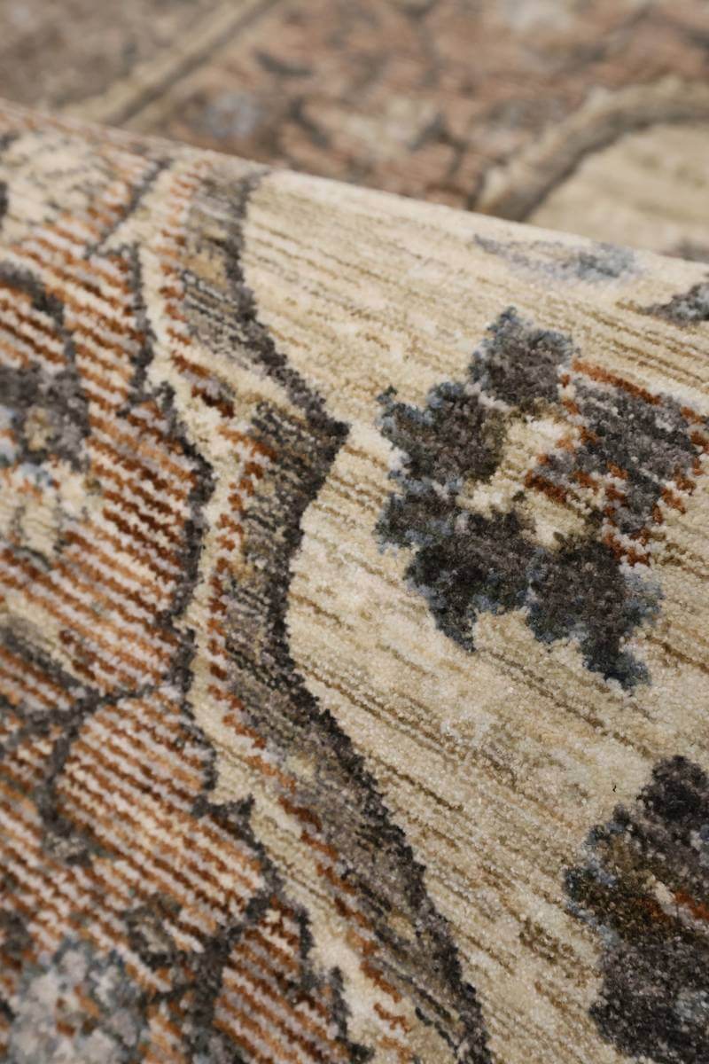 Raja Medallion Vintage Rug – Brown Heritage Elegance - Bargainia.com - 5053095270518 - MA4928/NJ1-E 120/180