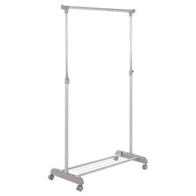 Ralesi Clothes Hanging Rail With Shoe Rack - Bargainia.com - 5018705721835