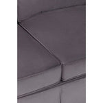 Ralph Three Seat Grey Velvet Sofa - Bargainia.com - 