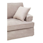 Ralph Two Seat Mink Velvet Sofa - Bargainia.com - 