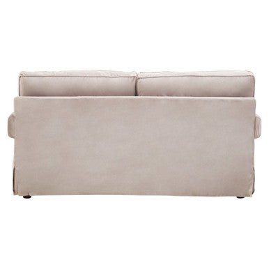Ralph Two Seat Mink Velvet Sofa - Bargainia.com - 