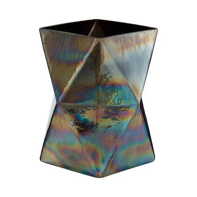 Rambia Large Oil Slick Glass Candle Holder - Bargainia.com - 5018705440088