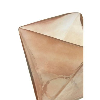 Rambia Large Pink Glass Candle Holder - Bargainia.com - 5018705440460