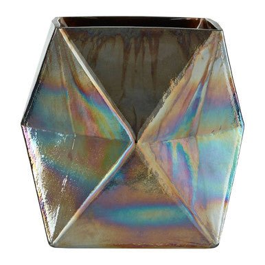 Rambia Small Oil Slick Glass Candle Holder - Bargainia.com - 5018705440095