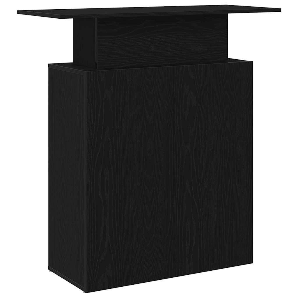 Reception Desk Black 100x40x104 cm Engineered Wood - Bargainia.com - 8721158658890 - 859052