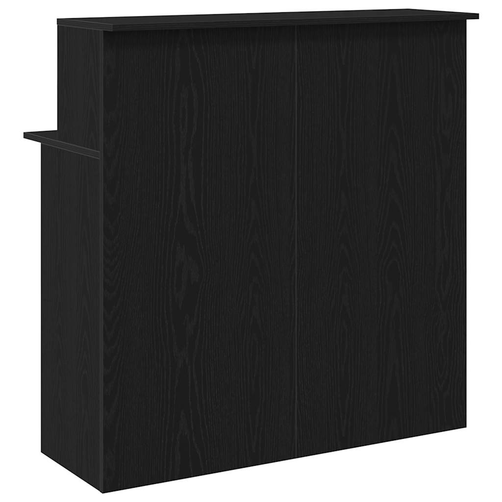 Reception Desk Black 100x50x103.5 cm Engineered Wood - Bargainia.com - 8721158658623 - 859025