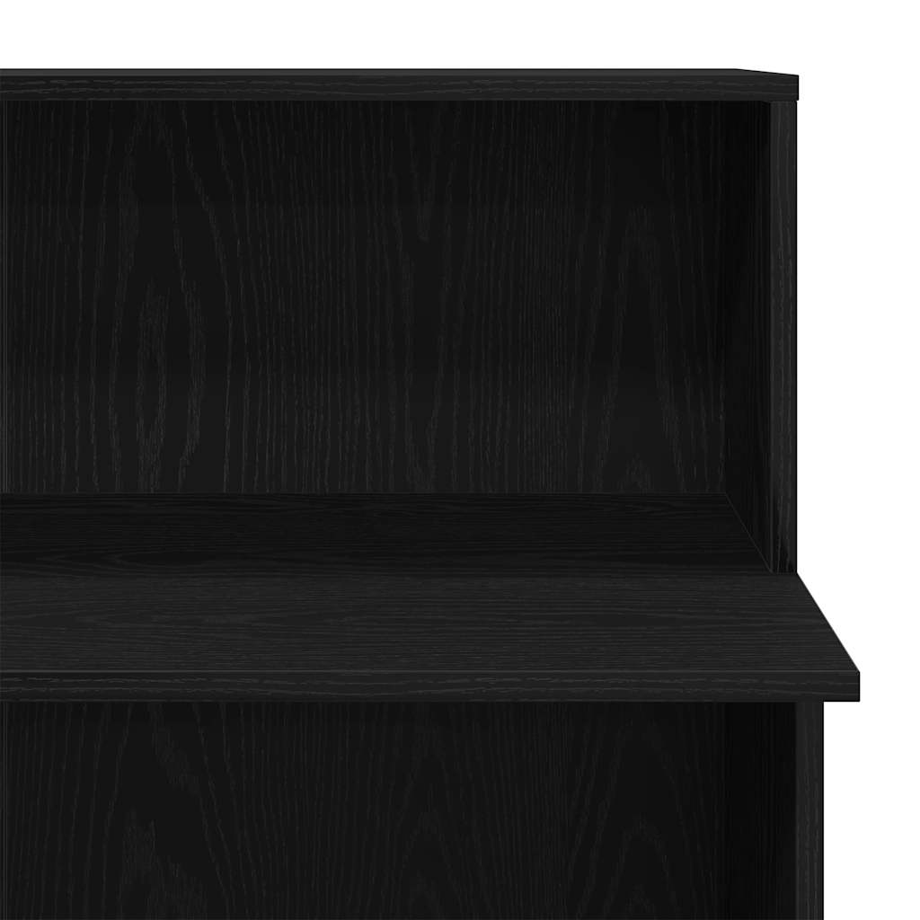 Reception Desk Black 100x50x103.5 cm Engineered Wood - Bargainia.com - 8721158658623 - 859025