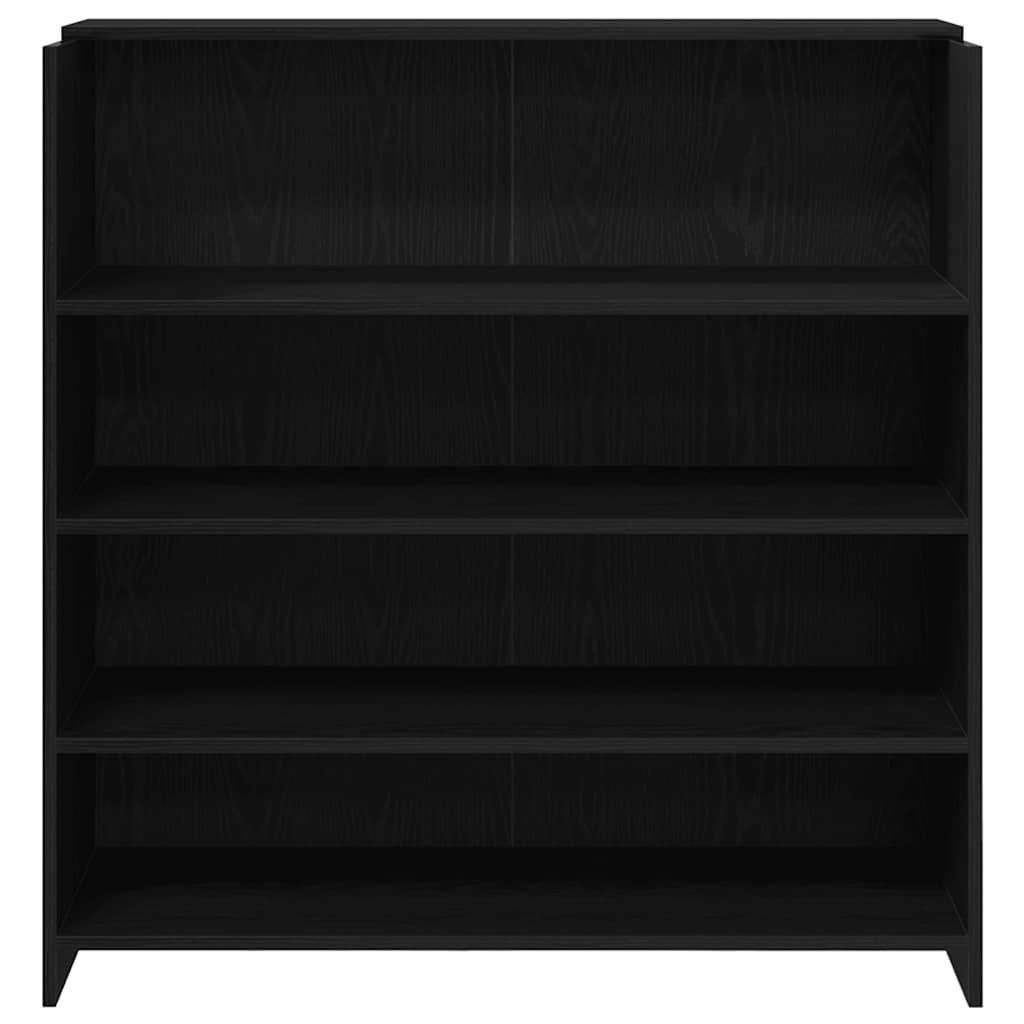 Reception Desk Black Oak 100x50x103.5 cm Engineered Wood - Bargainia.com - 8721158629326 - 3324161