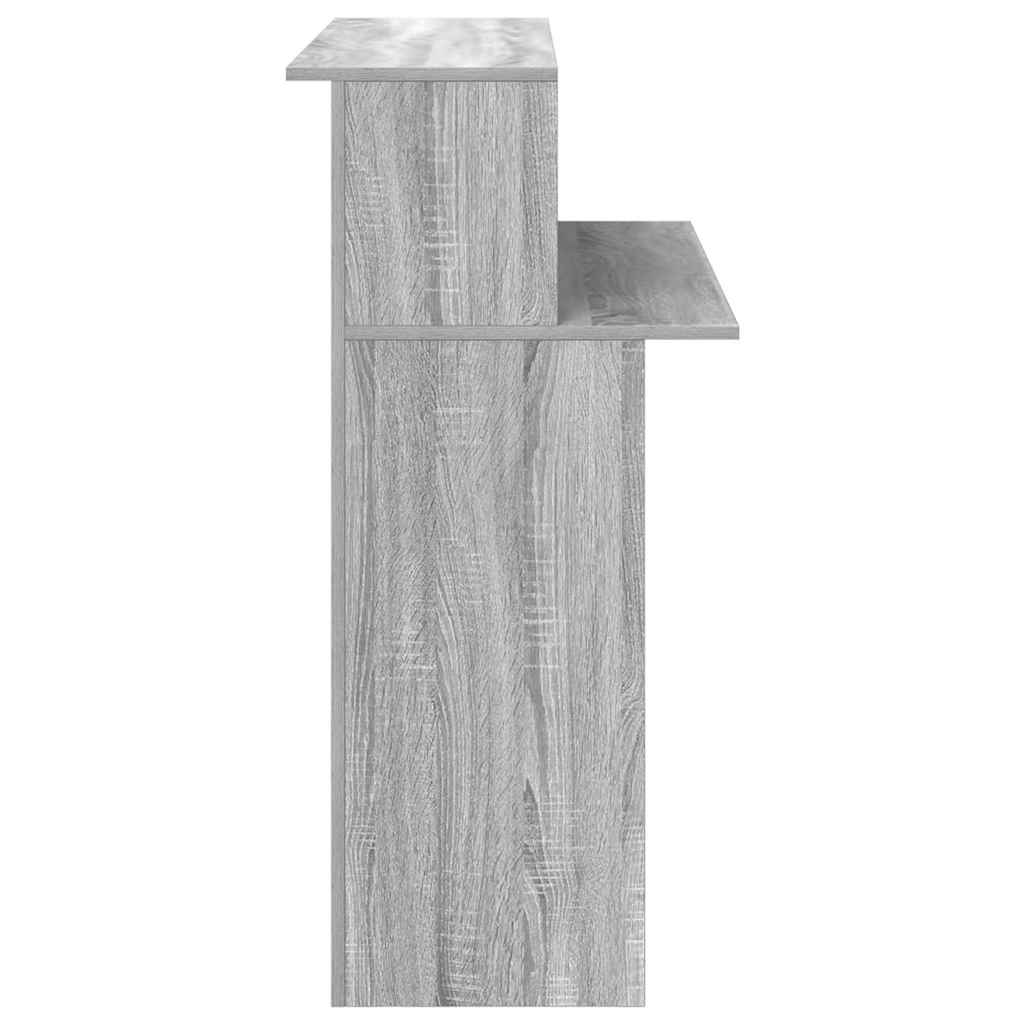 Reception Desk Grey Sonoma 100x50x103.5 cm Engineered Wood - Bargainia.com - 8721158658661 - 859029