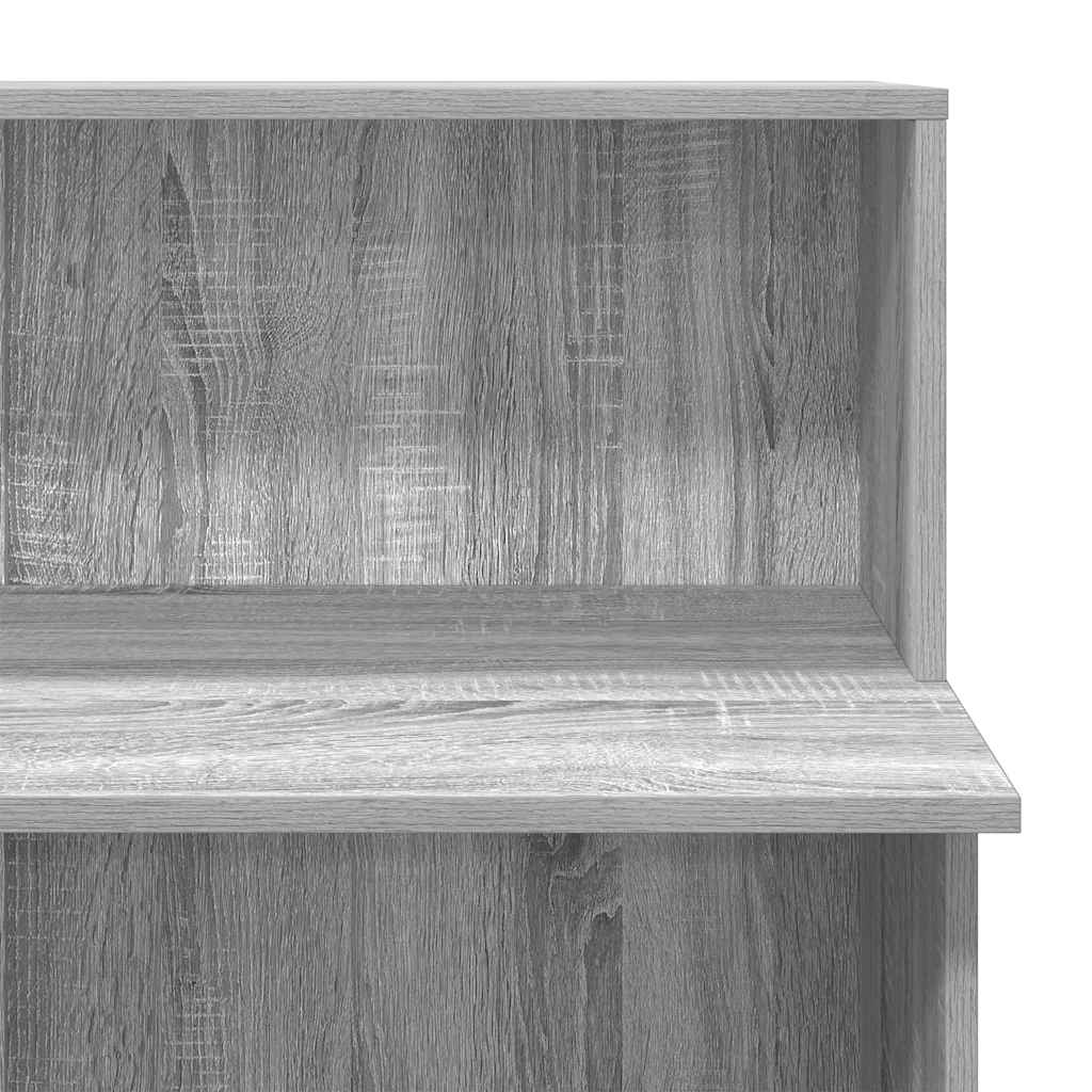Reception Desk Grey Sonoma 100x50x103.5 cm Engineered Wood - Bargainia.com - 8721158658661 - 859029