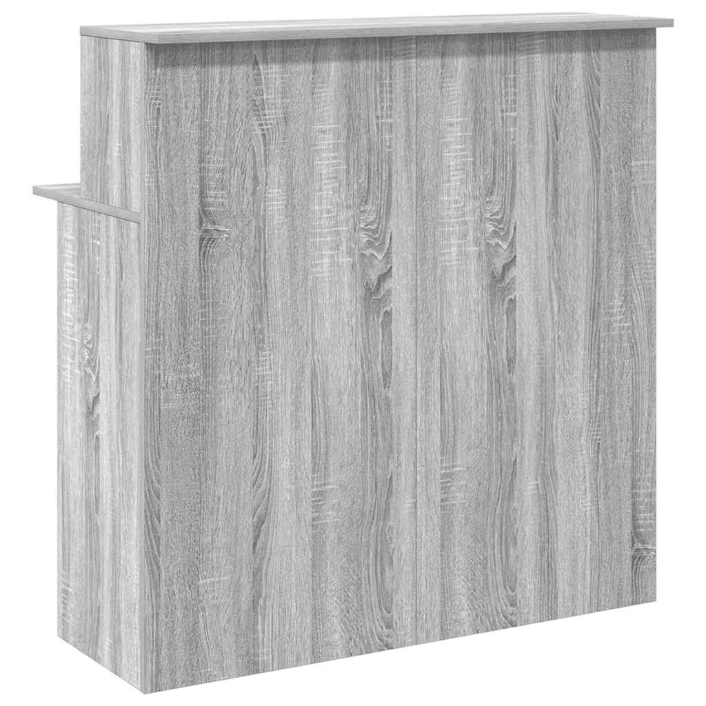 Reception Desk Grey Sonoma 100x50x103.5 cm Engineered Wood - Bargainia.com - 8721158658661 - 859029