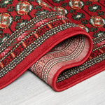 Red Bokhara Hard Wearing Runner Mat - Texas - Bargainia.com - 