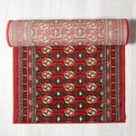 Red Bokhara Hard Wearing Runner Mat - Texas - Bargainia.com - 