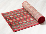 Red Bokhara Hard Wearing Runner Mat - Texas - Bargainia.com - 