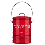 Red Compost Bin With Handle - Bargainia.com - 5018705727844