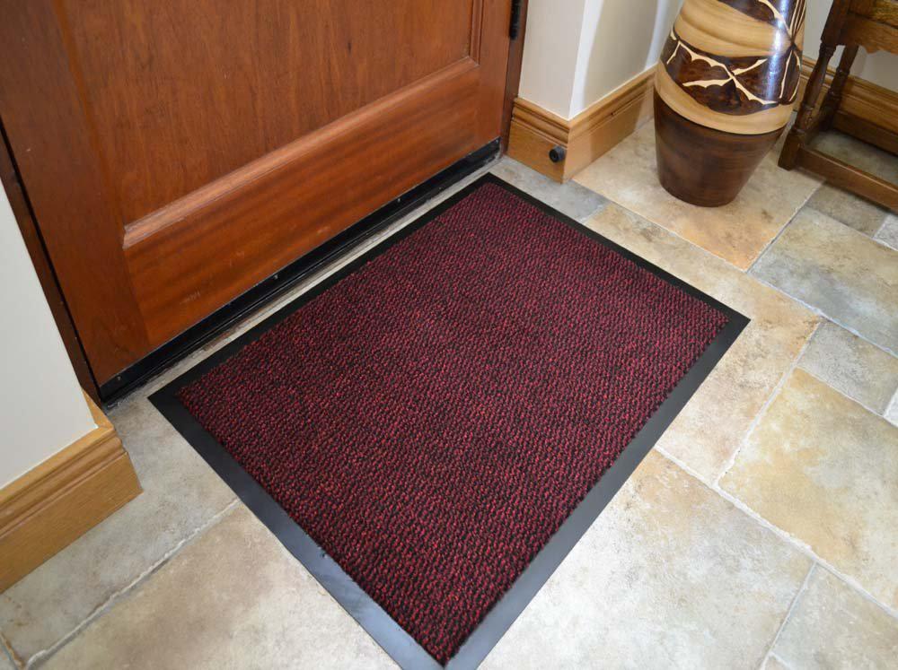 Red DSM Non Slip Barrier Doormat - Assorted Sizes Door Mats Clearance