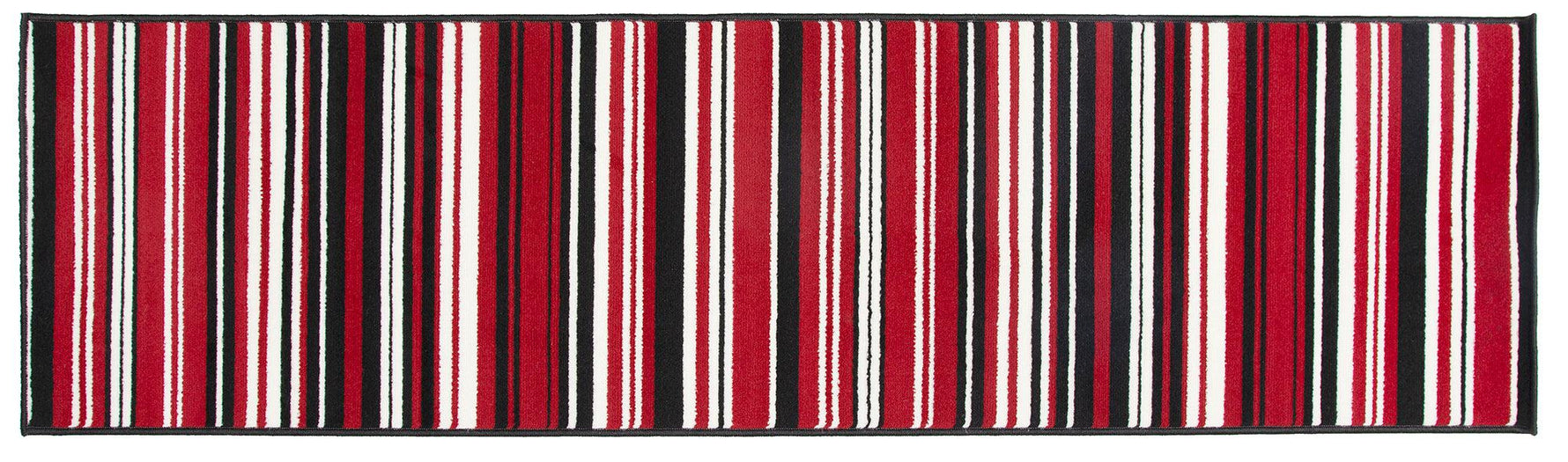 Red Lines Hard Wearing Runner Mat - Texas - Bargainia.com - 