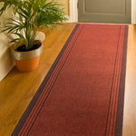 Red Stair Runner / Kitchen Mat - Sydney (Custom Sizes Available) - Bargainia.com - 