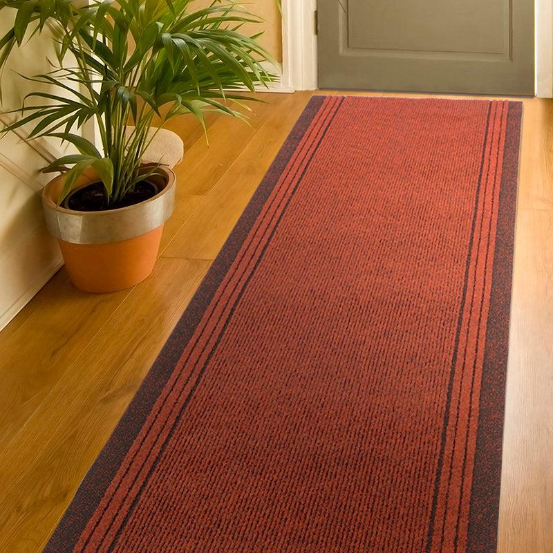 Red Stair Runner / Kitchen Mat - Sydney (Custom Sizes Available) - Bargainia.com -  - RNR-SYD-R-01FT-CST