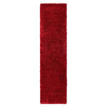 Red Thick Shaggy Rug - California - Bargainia.com - 