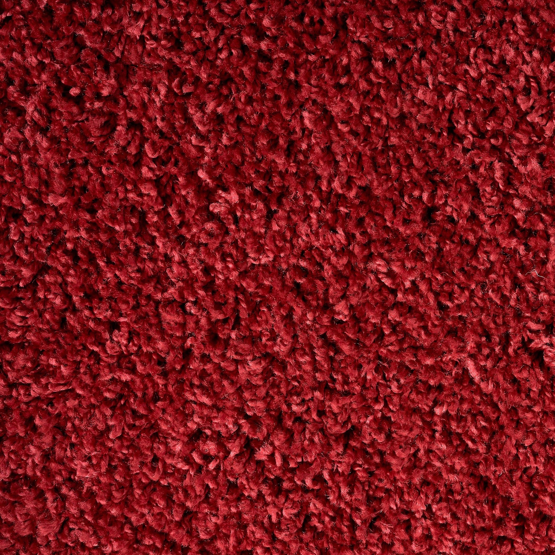 Red Thick Shaggy Rug - California Rugs Rug Masters