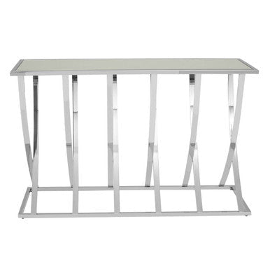 Reena Silver Console Table - Bargainia.com - 5018705437002