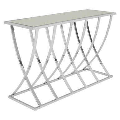 Reena Silver Console Table - Bargainia.com - 5018705437002