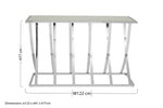 Reena Silver Console Table - Bargainia.com - 5018705437002