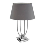 Regents Park Grey Shade Table Lamp - Bargainia.com - 5018705400242
