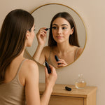 Rei - Round Gold Metal Circle Mirror - 50cm x 50cm - Bargainia.com - 