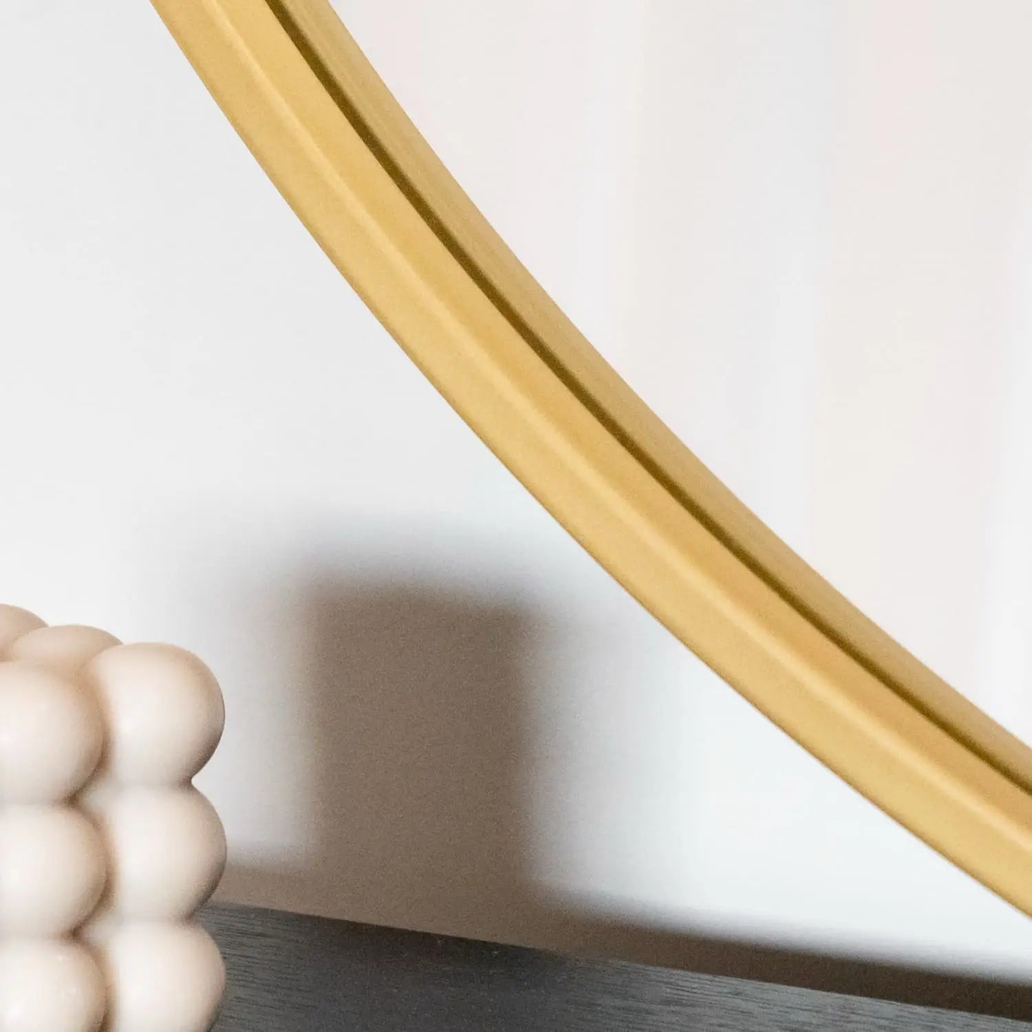 Rei - XXL Round Gold Metal Circle Mirror - 180cm x 180cm - Bargainia.com - 5061083361155 - REI180GLD