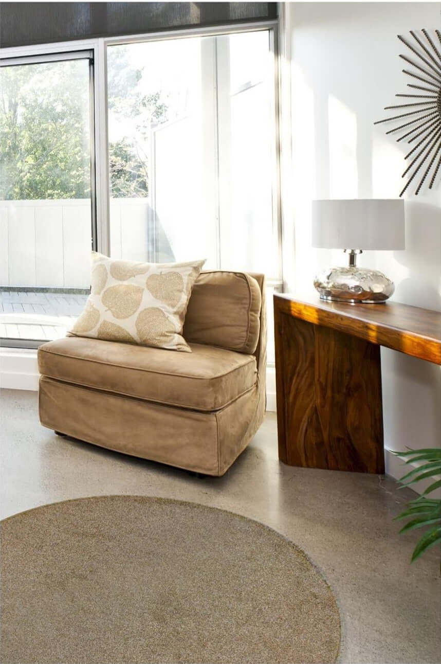 Relay Brown Recycled Low Pile Rug - Bargainia.com - 