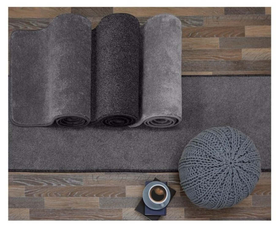 Relay Grey Recycled Low Pile Rug - Bargainia.com - 