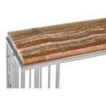 Relic Console Table With Onyx Stone Top - Bargainia.com - 5018705421414